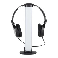 Lampki biurkowe LED RGB gaming IKONKA - zestaw 2 szt. z pilotem