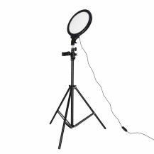 Lampa pierścieniowa LED na statywie do selfie - ikonka