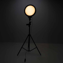 Lampa pierścieniowa LED na statywie do selfie - ikonka
