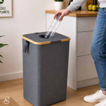 Kosz na butelki kaucyjne 100 l z torbą IKONKA KX2559