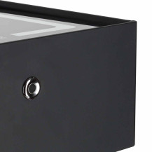 Szafka nocna IKONKA z zamkiem na odcisk palca i ładowaniem indukcyjnym
