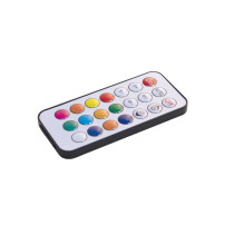 Biurko gamingowe LED RGB 120x60 cm z uchwytami - IKONKA HOME