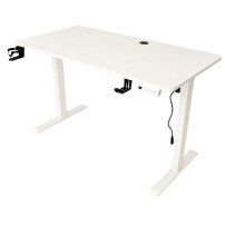 Biurko elektryczne regulowane 120x60 cm białe - ikonka home