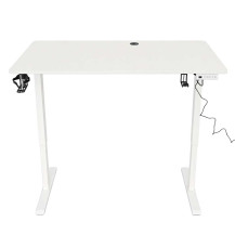 Biurko elektryczne regulowane 120x60 cm białe - ikonka home