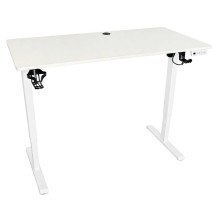 Biurko elektryczne regulowane 120x60 cm białe - ikonka home