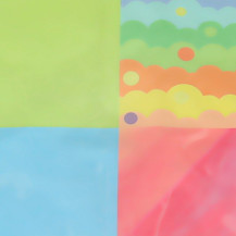 Mata wodna do malowania 120x90 cm łąka - mazaki, stemple, wałek