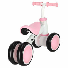 Rowerek biegowy trike fix tiny V2 czterokołowy różowy 18m+