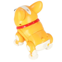 Interaktywny piesek corgi robot – świecące uszy i muzyka