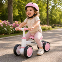 Rowerek biegowy trike fix tiny V2 czterokołowy różowy 18m+