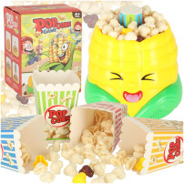 Gra zręcznościowa złap popcorn - 4 graczy, kubeczki, STEM