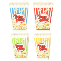 Gra zręcznościowa złap popcorn - 4 graczy, kubeczki, STEM