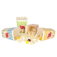 Gra zręcznościowa złap popcorn - 4 graczy, kubeczki, STEM