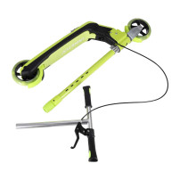 Hulajnoga składana trike fix LED dwukołowa neon zielony