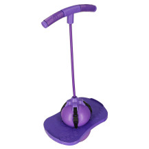Skoczek pogo jumper fioletowy dla dzieci 6+ równowaga