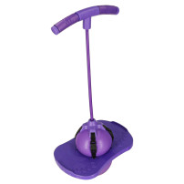 Skoczek pogo jumper fioletowy dla dzieci 6+ równowaga