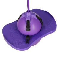 Skoczek pogo jumper fioletowy dla dzieci 6+ równowaga