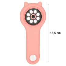 Mikroskop cyfrowy lupa 500x 2mpx różowy dla dzieci 8+