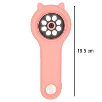 Mikroskop cyfrowy lupa 500x 2mpx różowy dla dzieci 8+