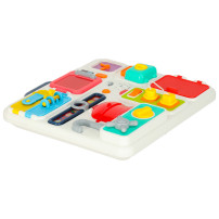 Tablica manipulacyjna sensoryczna kuchnia w walizce montessori 18m+
