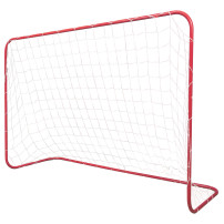 Bramka piłkarska dla dzieci 183x122 cm - stal ocynkowana, system klik