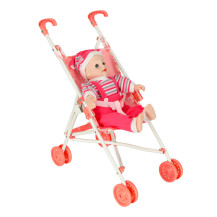 Wózek dla lalek spacerówka składany baby annabell różowy