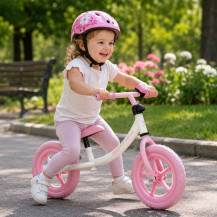 Rowerek biegowy trike fix balance z dzwonkiem różowy 2+
