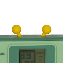 Elektroniczna konsola retro kieszonkowa zielona 6+