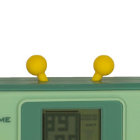 Elektroniczna konsola retro kieszonkowa zielona 6+