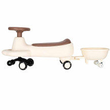 Jeździk grawitacyjny swing fix S5 LED z przyczepką, świecące koła