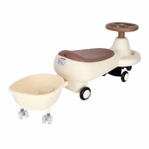 Jeździk grawitacyjny swing fix S5 LED z przyczepką, świecące koła