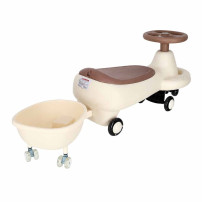 Jeździk grawitacyjny swing fix S5 LED z przyczepką, świecące koła