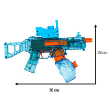 Elektryczny pistolet na wodę 350 ml, zasięg 10 m, dla dzieci 6+