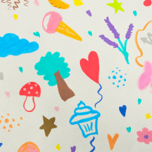 Markery akrylowe do tkanin i kamieni DIY 24 szt. – wodoodporne
