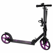Hulajnoga miejska trike fix składana koła 200mm czarno-fioletowa