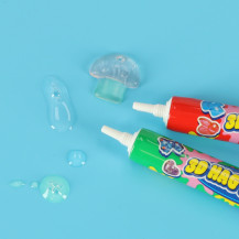 Klej UV do biżuterii 3D, 4 tubki - zapas do magicznego pudełka