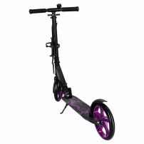 Hulajnoga miejska trike fix składana koła 200mm czarno-fioletowa