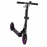 Hulajnoga miejska trike fix składana koła 200mm czarno-fioletowa