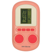 Mini konsola przenośna gra elektroniczna zręcznościowa różowa 6+