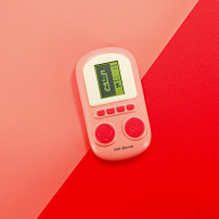Mini konsola przenośna gra elektroniczna zręcznościowa różowa 6+