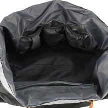 Torba podróżna do wózka dla mamy zestaw czarna 48x30x21 cm