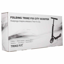 Hulajnoga miejska trike fix składana koła 200mm czarno-szara