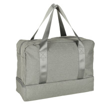 Torba podróżna bagaż podręczny do samolotu 39x30x18 cm szara