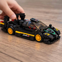 Rastar pagani zonda r 1:28 klocki 387 el. - model do złożenia