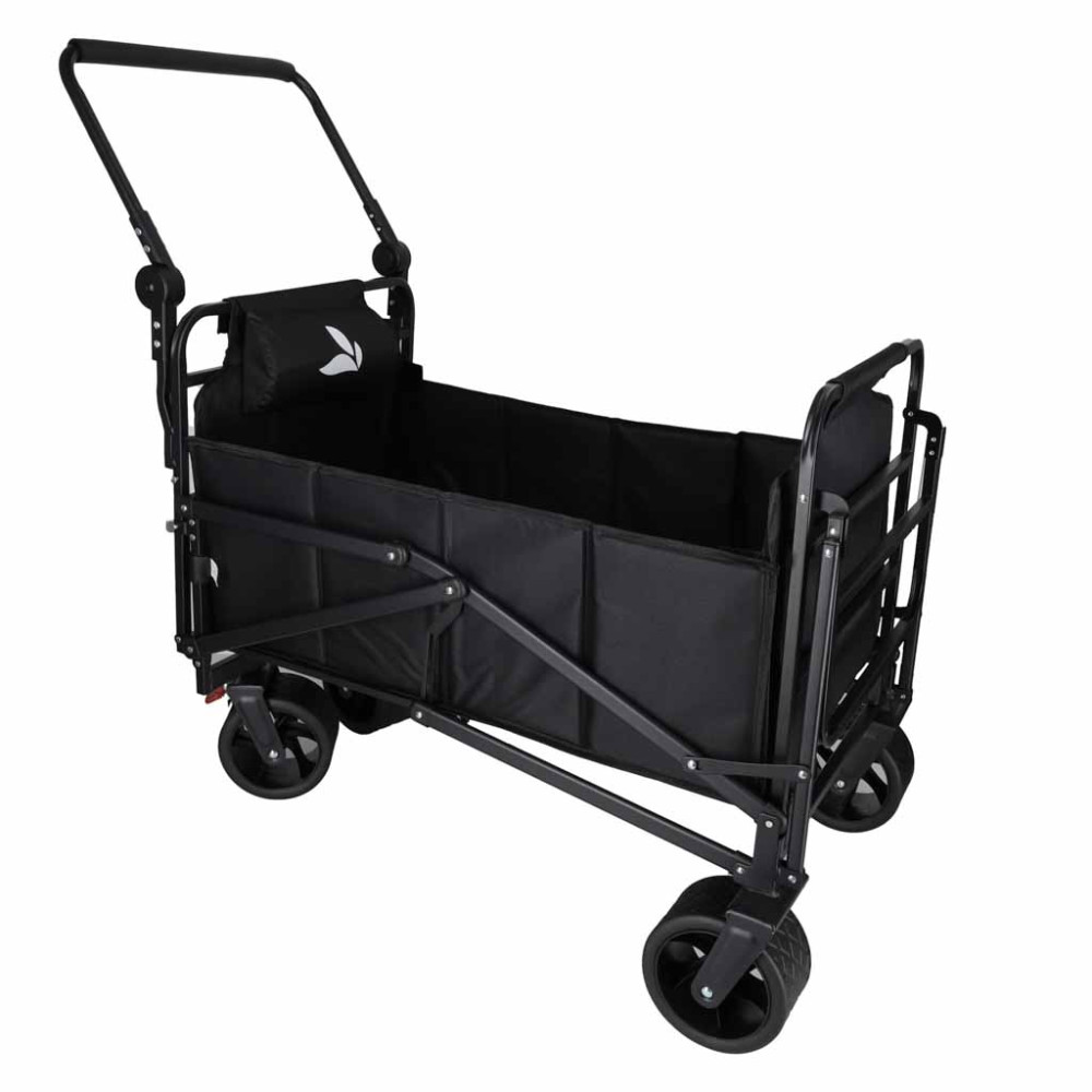 Wózek transportowy luaro 2w1 składany z funkcją leżaka