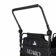 Wózek transportowy luaro 2w1 składany z funkcją leżaka