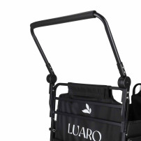 Wózek transportowy luaro 2w1 składany z funkcją leżaka
