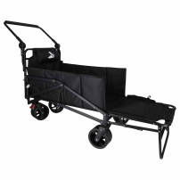 Wózek transportowy luaro 2w1 składany z funkcją leżaka