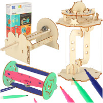 Zestaw edukacyjny DIY mechanika grawitacja 3w1 – eksperymenty