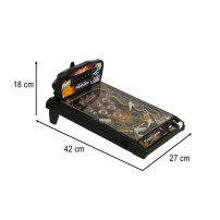 Pinball flipper gra zręcznościowa ze światłami i muzyką 6+