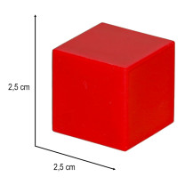 Klocki magnetyczne sześcienne 64 el. dla dzieci 3+